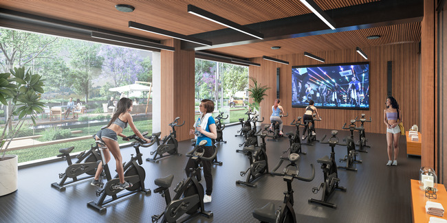 Altezza-Bosques-Areas comunes-Salon de spinning