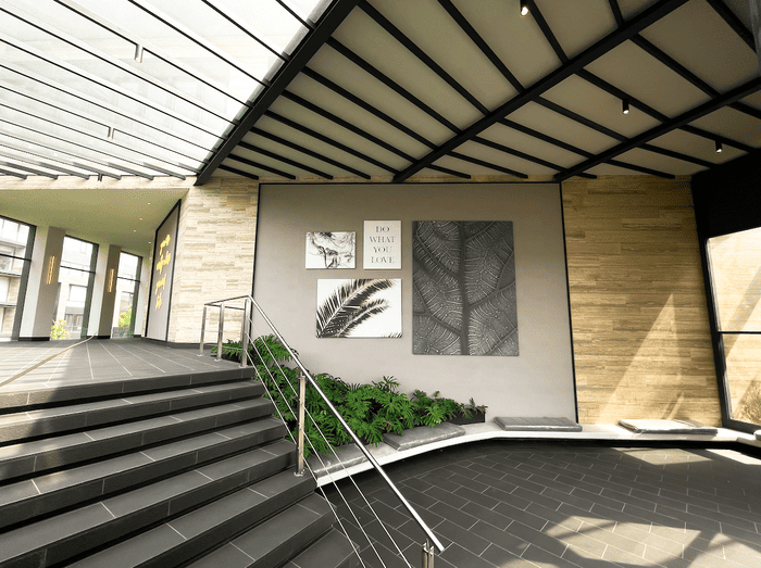 Flow Flats & Lofts West-Bosques-Areas comunes-Pasillo