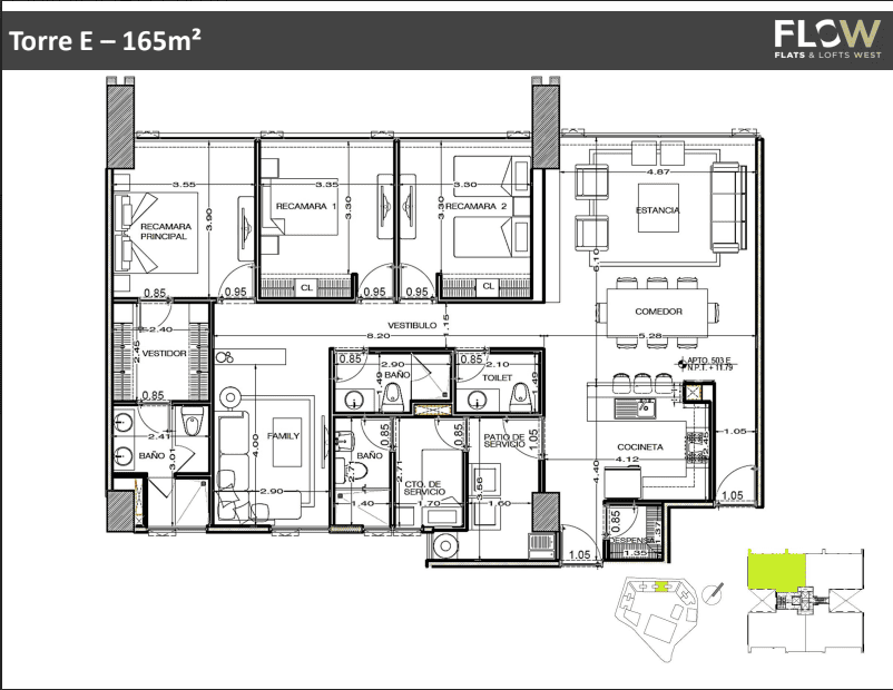 Flow Flats & Lofts West-Bosques-Tipologias-Planos-Prototipos-Tipos de departamentos3