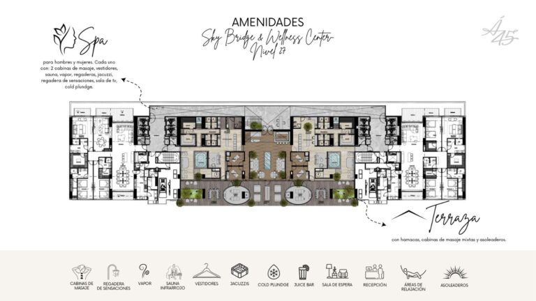 Altitud 45 departamentos en bosques edificio en secretaria de marina21