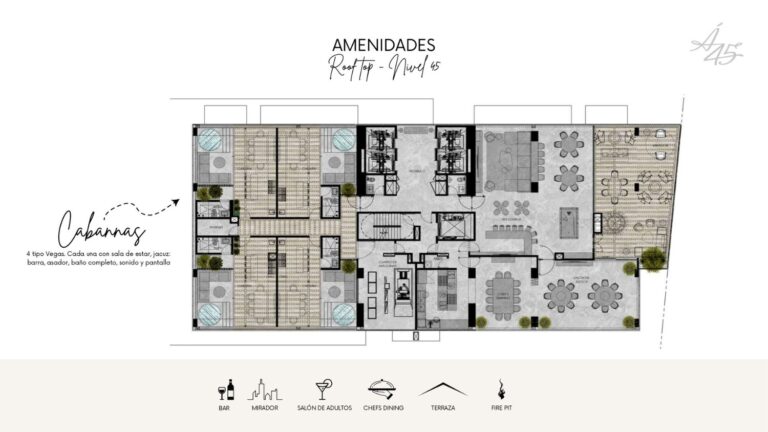 Altitud 45 departamentos en bosques edificio en secretaria de marina31
