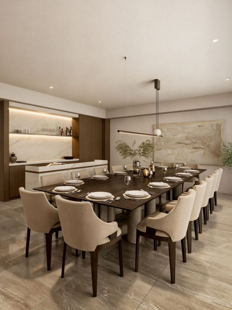 Comedor Essence Bosques Departamentos Amenidades