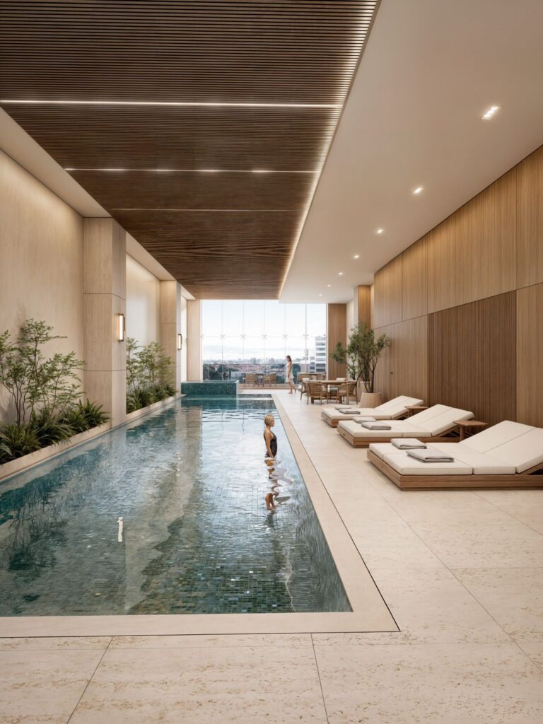 Piscina Essence Bosques Departamentos Amenidades